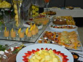 Buffet de frutas e doces - Quinta das Abertas
