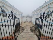 Pátio - vista da varanda 1º andar - Hotel de Moura