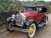 Ford A Phaeton de 1929 (bordeaux, descapotável) - Genésio Domingos Laranjo