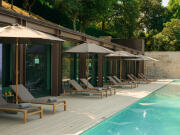 Piscina Exterior infinita no Templo Hotel e Spa - Templo Hotel e SPA