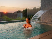 Piscina Exterior infinita no Templo Hotel e Spa - Templo Hotel e SPA