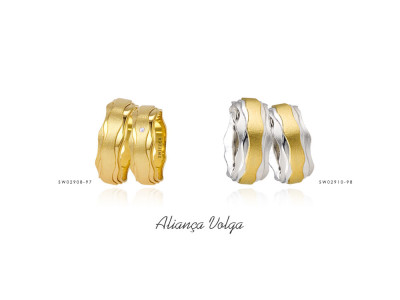 Alianças de casamento Volga