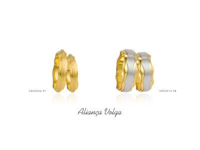 Alianças de casamento Volga
