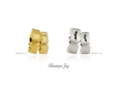 Alianças de casamento Zig