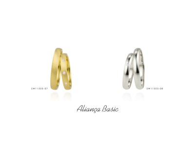 Alianças de casamento Basic
