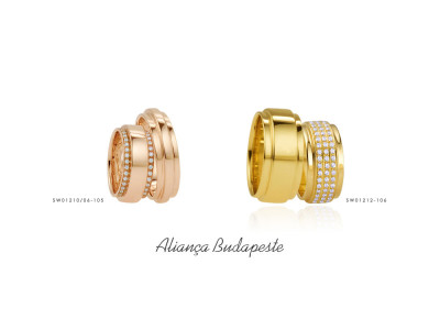 Alianças de casamento Budapeste