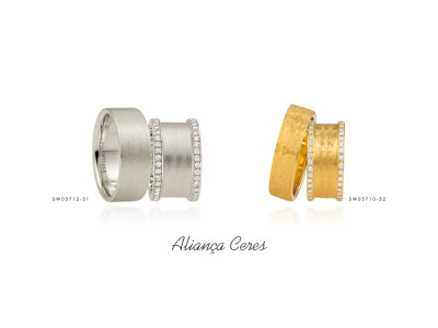 Alianças de casamento Ceres
