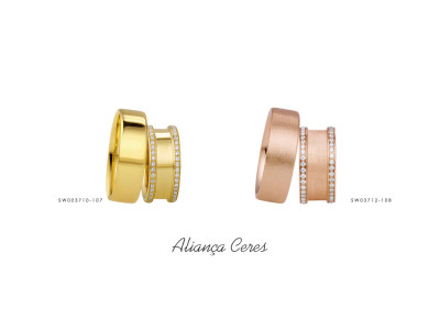 Alianças de casamento Ceres