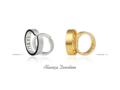 Alianças de casamento Devotion