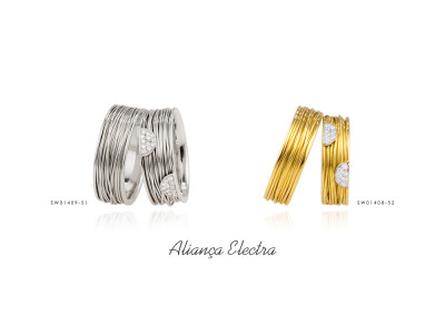 Alianças de casamento Electra