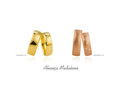Alianças de casamento Madalena