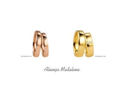 Alianças de casamento Madalena