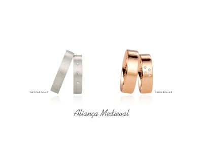 Alianças de casamento Medieval