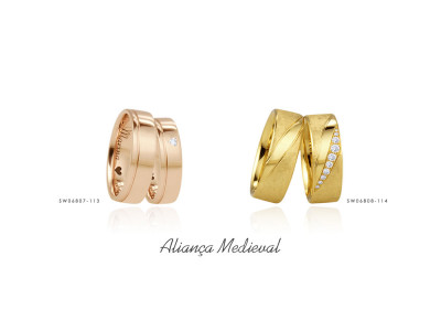 Alianças de casamento Medieval