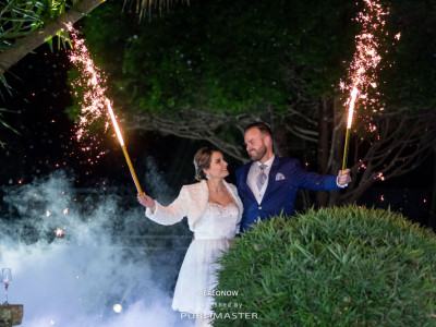 fogo de artificio preso