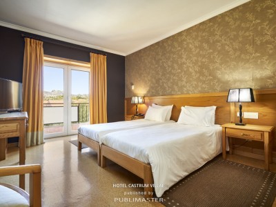 Quarto Duplo/Twin com varanda