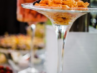 Buffet frutas e doces