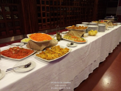 Buffet de jantar de natal 2019