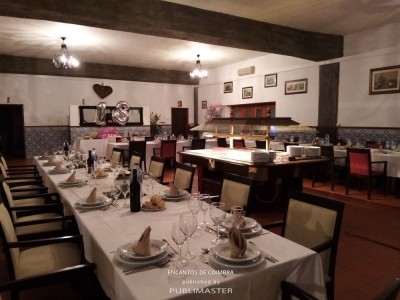 Sala aromas do lavrador, com capacidade para 90 pessoas sentadas