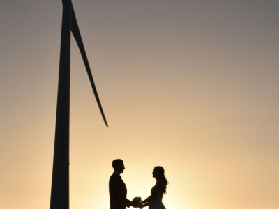 Sessão Noivos Por de Sol