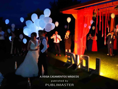 A.Veiga Casamentos Mágicos - Balões Leds para todos os convidados