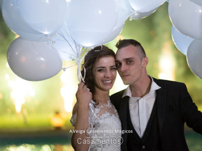 A.Veiga Casamentos Mágicos - Largada de Balões no momento certo