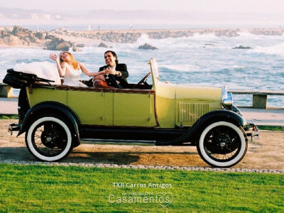 Ford A de 1928 - em Vila do Conde na Foz do Rio Ave