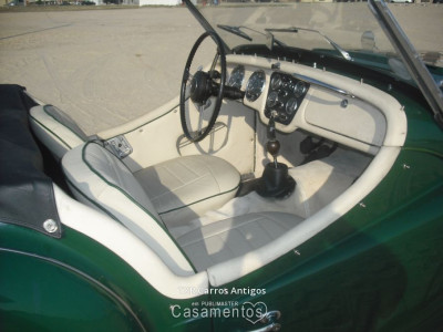 Triumph TR3 A de 1958 - interior