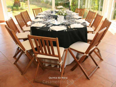 Mesa familiar para casamento