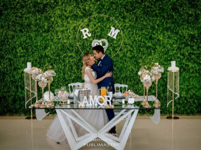 Mesa dos noivos