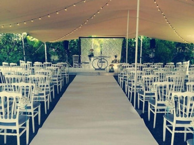 Decor - tenda - Cerimónia Civil