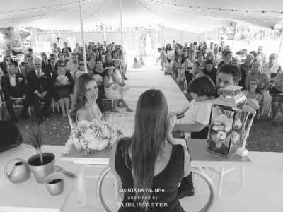 Cerimónia com cerimonialista