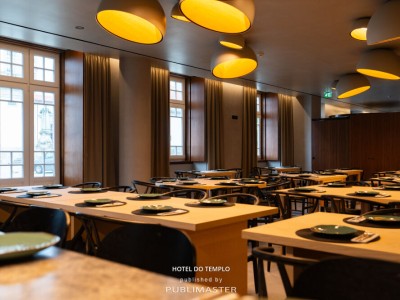 Sala de pequeno almoço no Templo Hotel e Spa