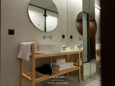 Casa de banho no Templo Hotel e Spa